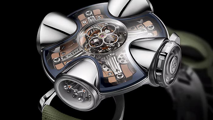 MB&F představili nevídané náramkové hodinky HM11 Architect inspirované architekturou 60. let