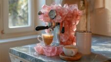 Sara Shakeel navrhla extravagantní kávovary vyrobené z drahých kamenů