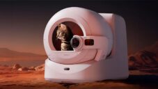 Petkit Purobot je vesmírnými moduly inspirovaný robotický samočistící kočičí záchod