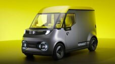 Renault Estafette je povedený koncept roztomilé elektrické dodávky se žlutým interiérem